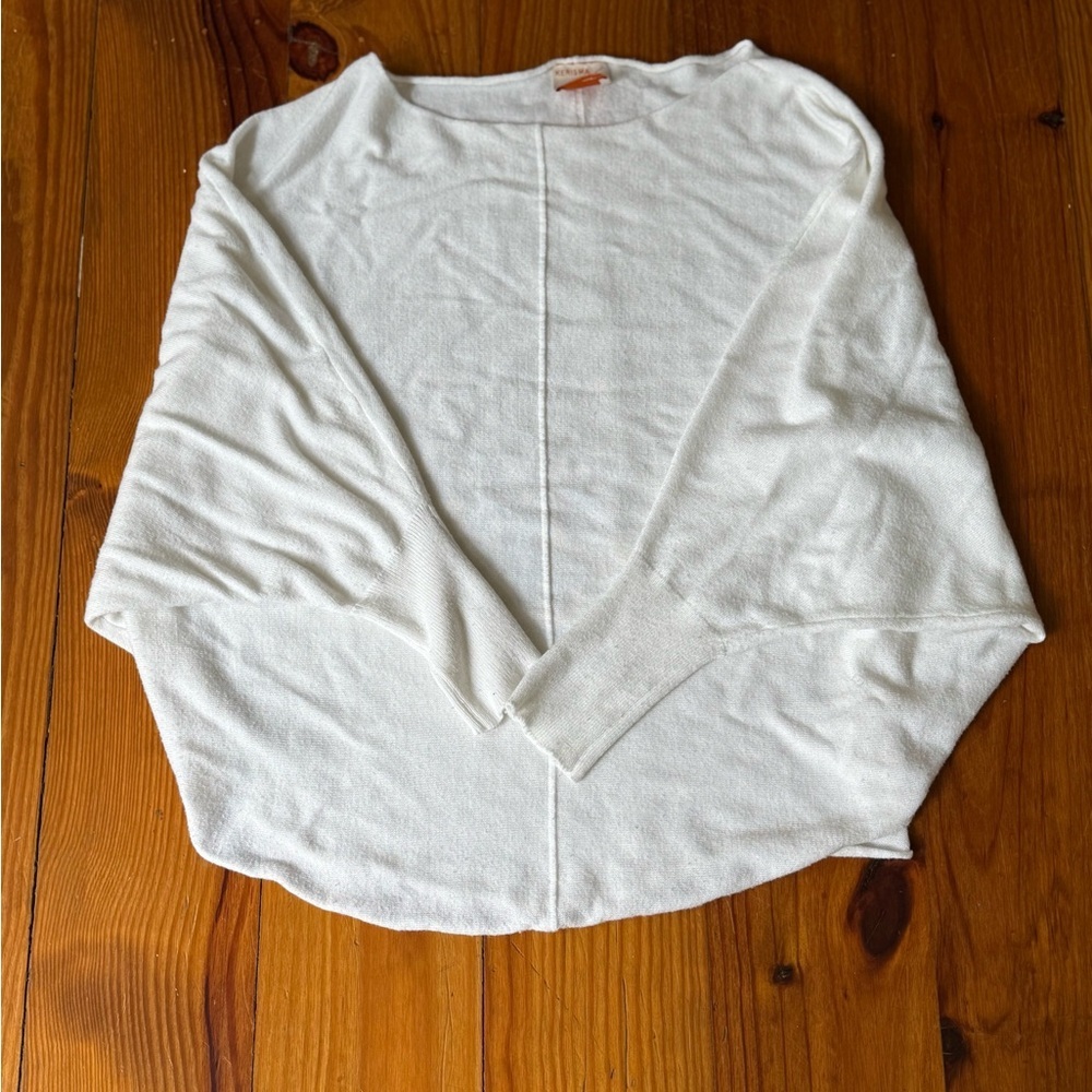 Kerisma White Oversized Relaxed Sweatshirt